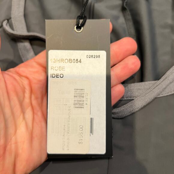 MADO ET LES AUTRES Women's Long Sleeve Fancy Tunic Dress Size 5 In Gray - Picture 7 of 8